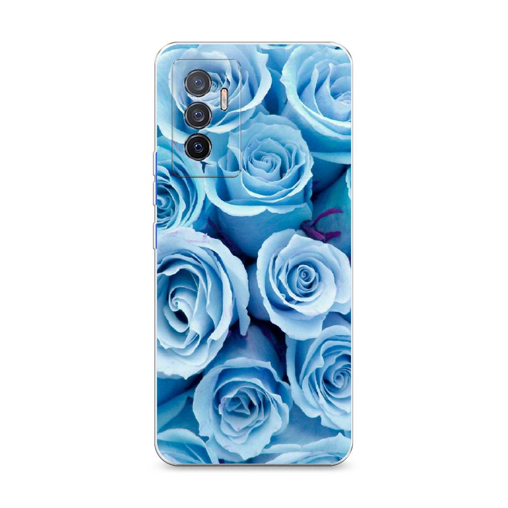 

Чехол Awog на Vivo V23e/Y75 4G "Лазурные розы", Разноцветный, 267050-8