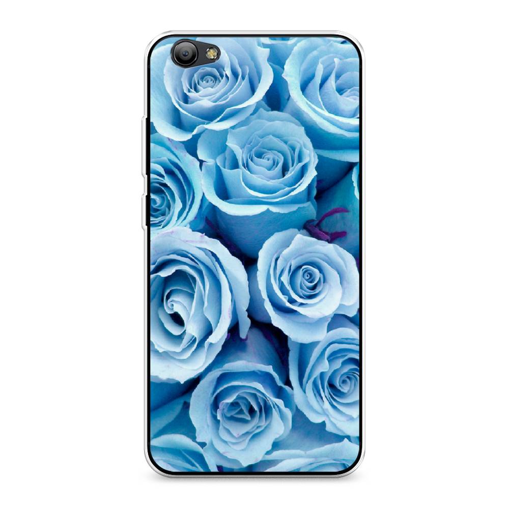 

Чехол Awog на Vivo Y65/Y66 "Лазурные розы", Разноцветный, 260550-8