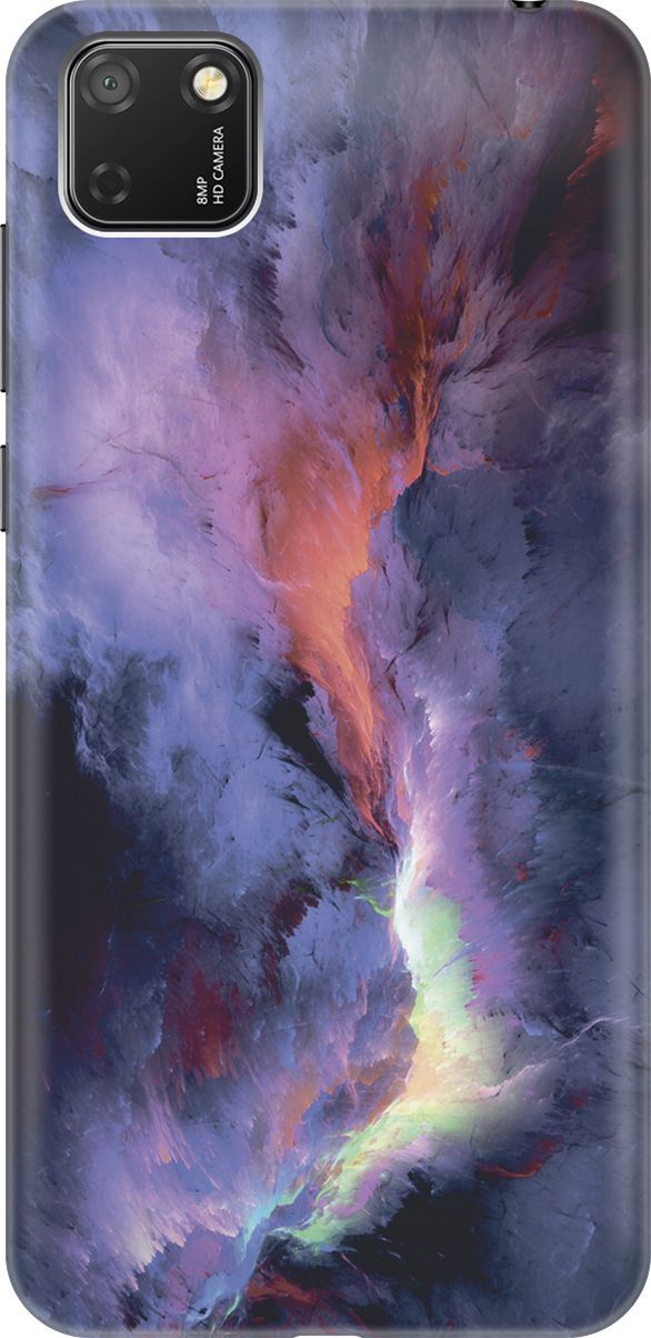 

Чехол на Honor 9S/Huawei Y5P с принтом "Гром и молния", Фиолетовый;черный, 6420