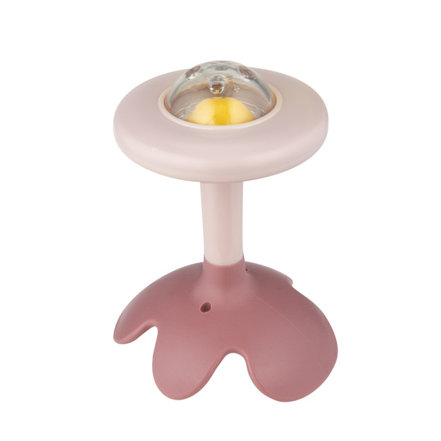 Погремушка-прорезыватель Canpol babies сенсорная, розовый шар погремушка сизалевый с перьями 4 5 см розовый