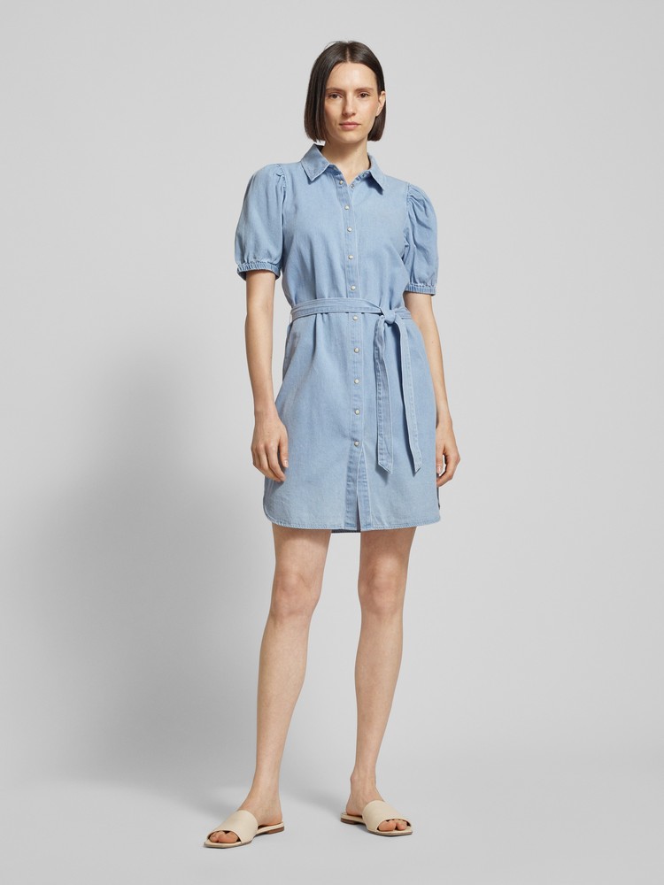 

Платье женское Vero Moda 10307790 голубое M, Голубой, 10307790