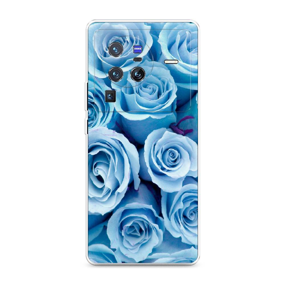 

Чехол Awog на Vivo X80 Pro "Лазурные розы", Разноцветный, 266650-8
