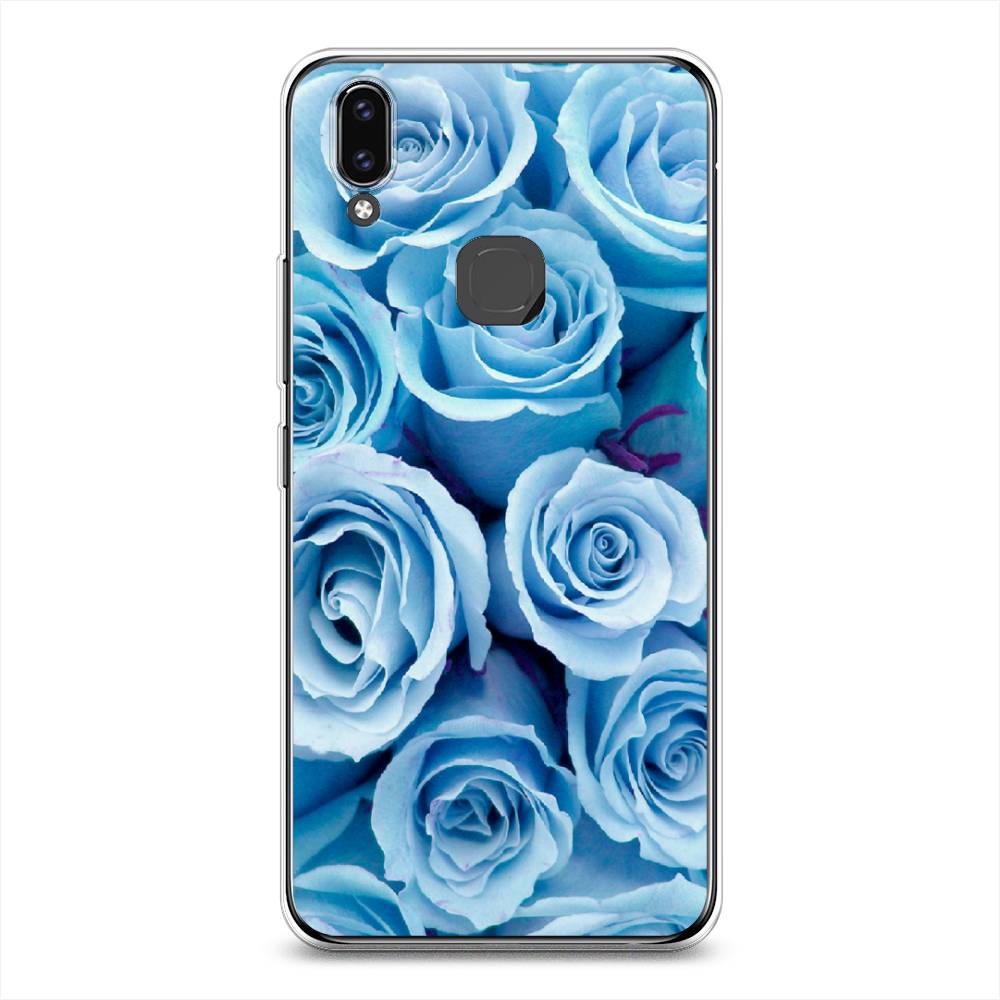 

Чехол Awog на Vivo V9/Y85 "Лазурные розы", Разноцветный, 260150-8