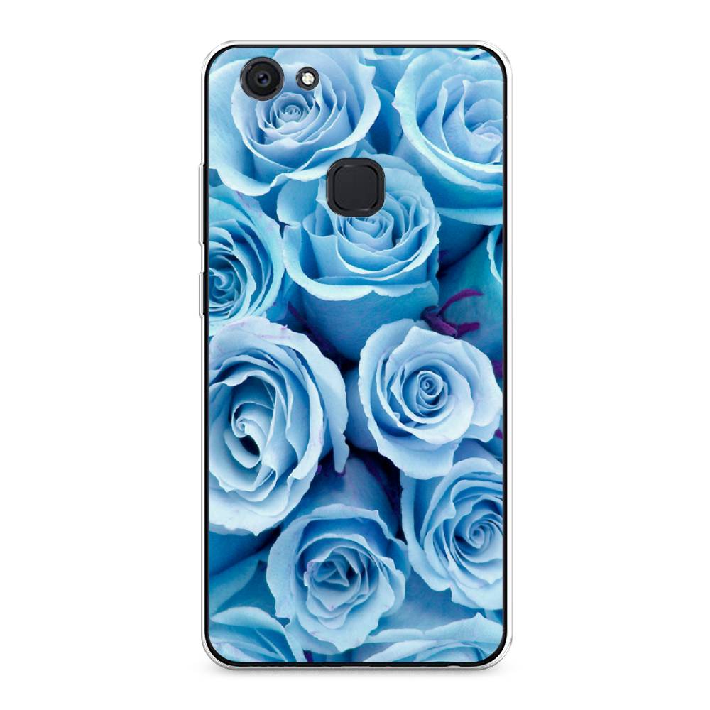 

Чехол Awog на Vivo V7 Plus "Лазурные розы", Разноцветный, 260750-8