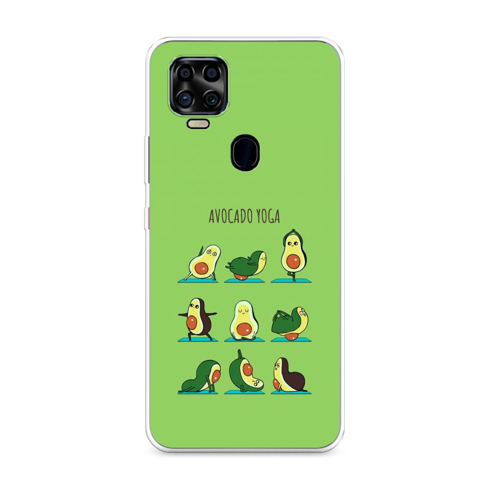 

Чехол Awog на ZTE Blade V2020 4G / ЗТЕ Блэйд V2020 4G "Авокадо йога", 134350-10