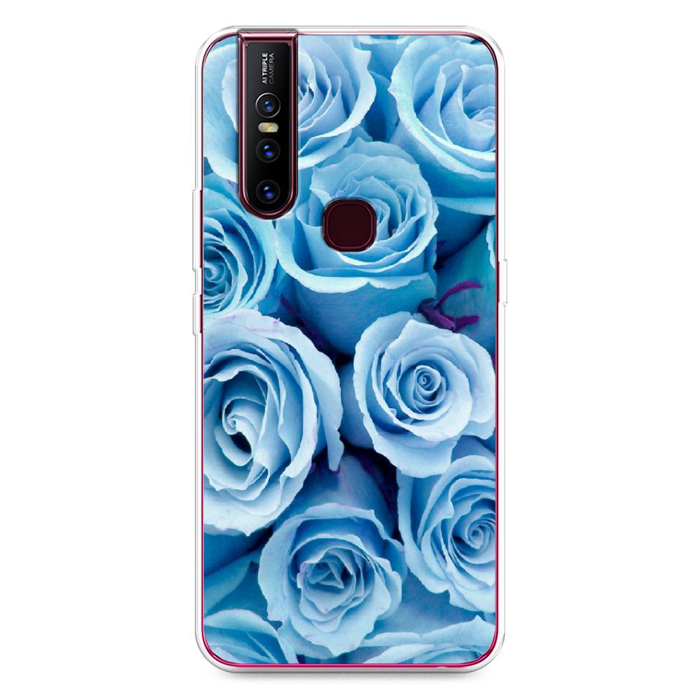 

Чехол Awog на Vivo V15 "Лазурные розы", Разноцветный, 261050-8
