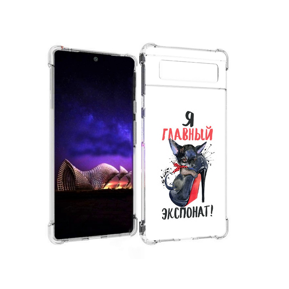 

Чехол MyPads Tocco для Google Pixel 6 главный экспонат, Прозрачный, Tocco