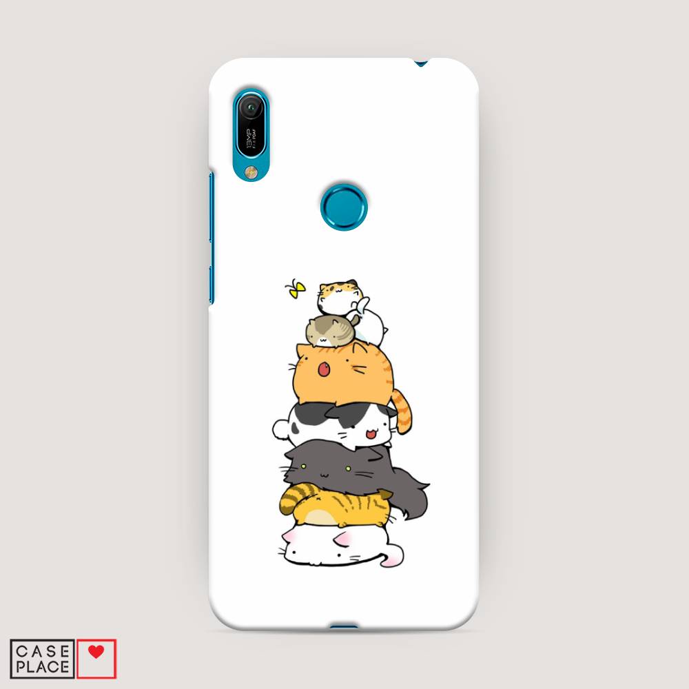 

Чехол Awog "Бутерброд из котиков" для Huawei Y6 2019