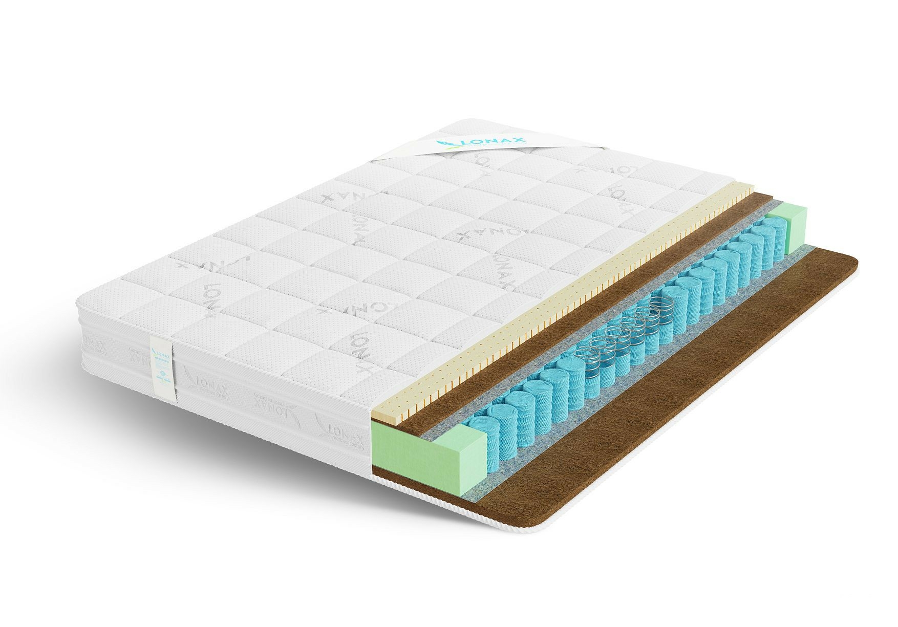 

Матрас Lonax Cocos Medium Light TFK 190x195, Cocos Medium Light TFK