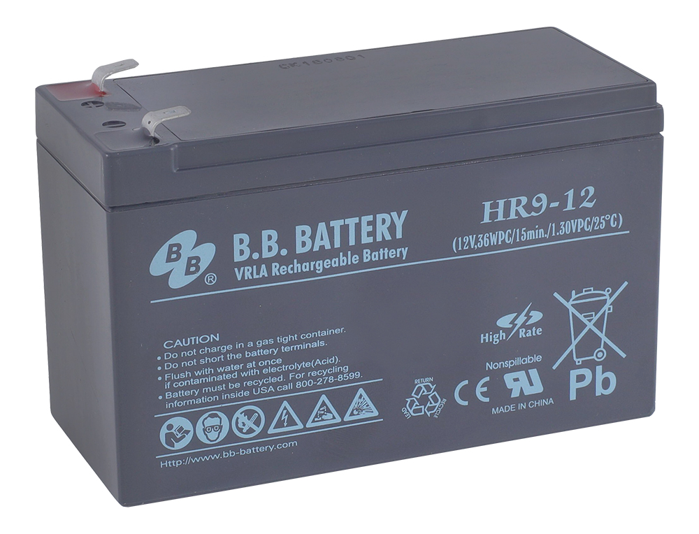 Аккумуляторная батарея B.B.Battery HR 9-12