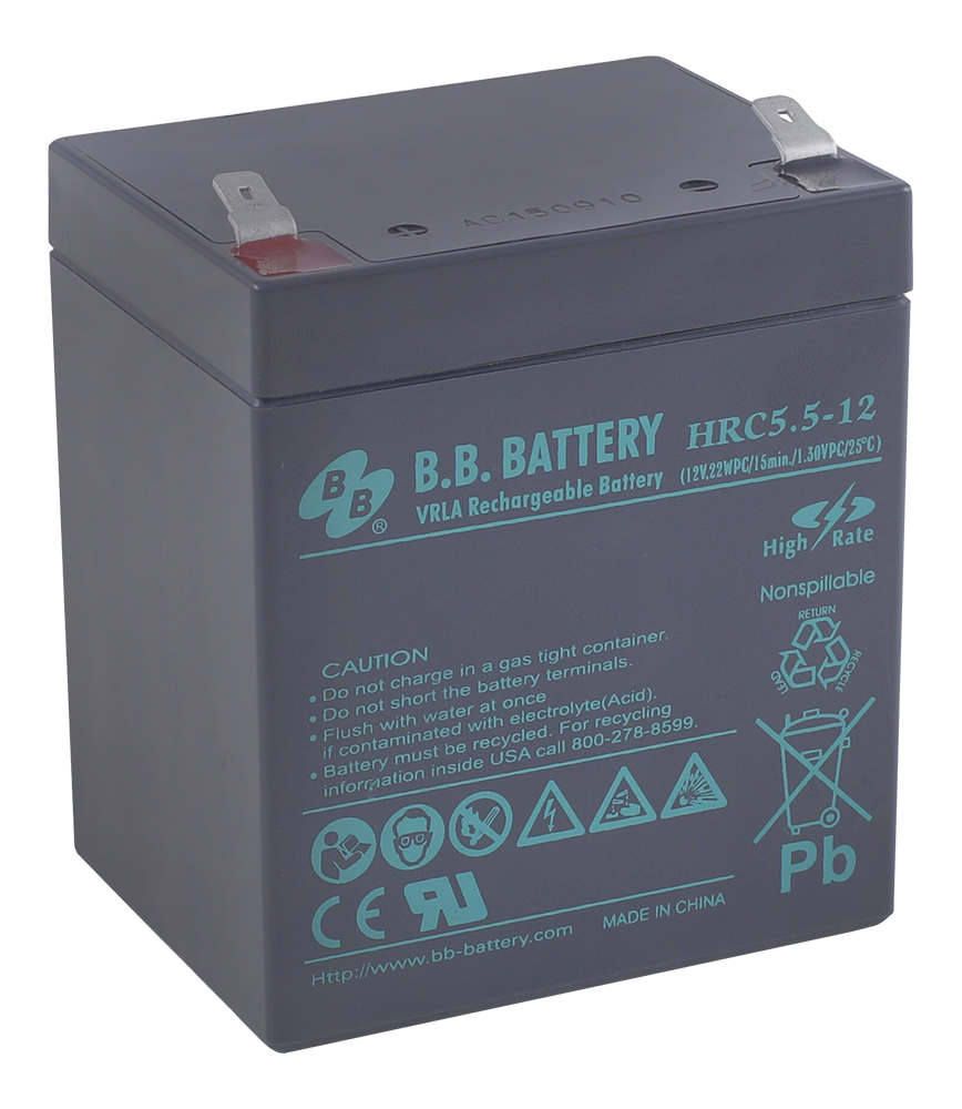 Аккумуляторная батарея B.B.Battery HRC 5,5-12