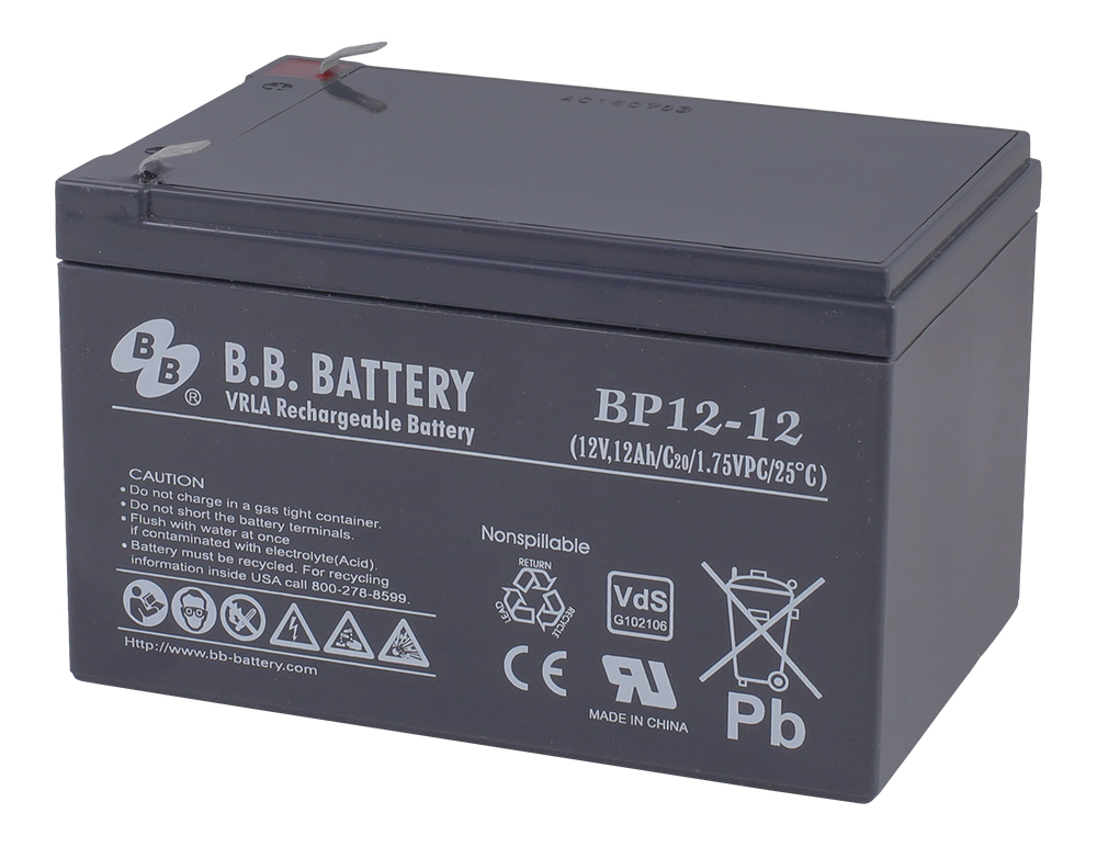 Аккумуляторная батарея B.B.Battery BP 12-12