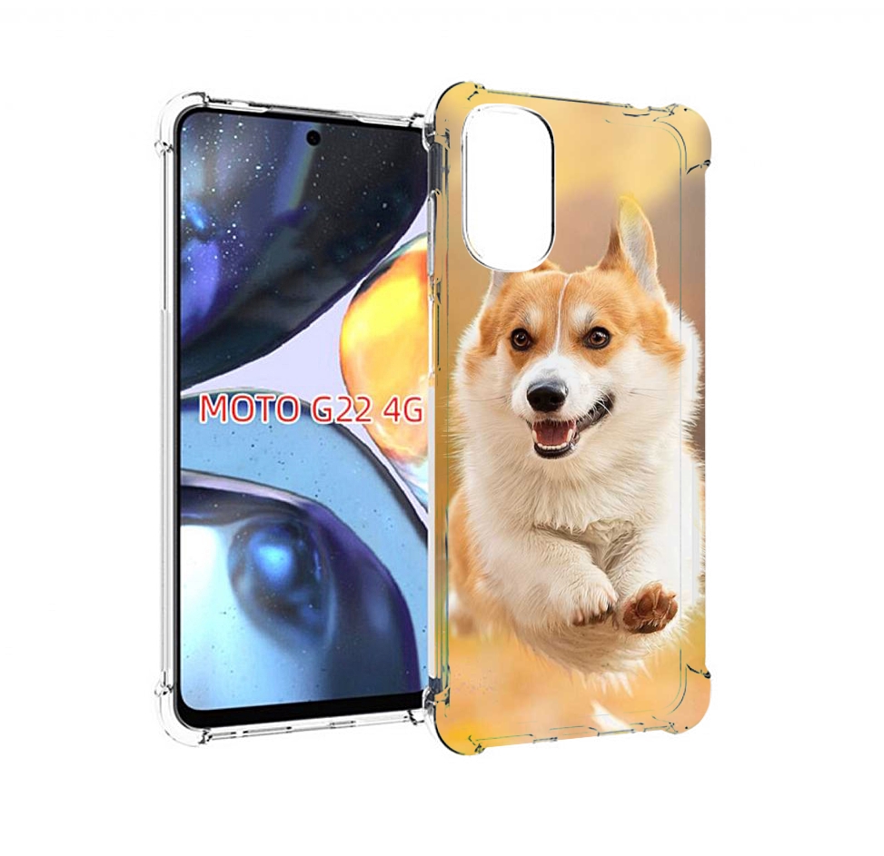 

Чехол MyPads когри собака для Motorola Moto G22 4G, Прозрачный, Tocco