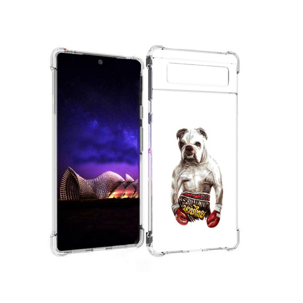 

Чехол MyPads Tocco для Google Pixel 6 боксер, Прозрачный, Tocco