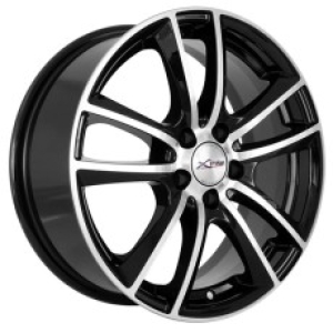 

Колесный диск X'trike X-116M (BF) 6.5xR16 ET37 5x110 D65.1 литой алмаз черный