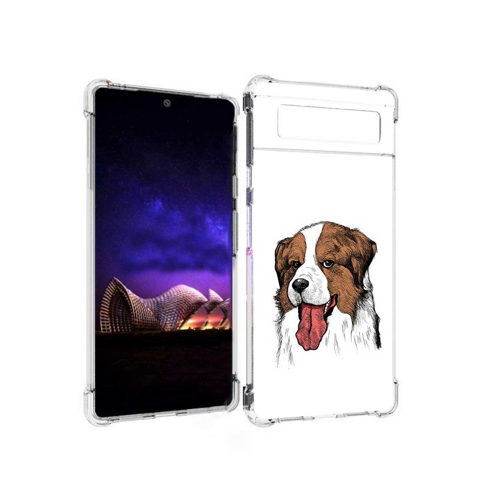 

Чехол MyPads Tocco для Google Pixel 6 бетховен, Прозрачный, Tocco