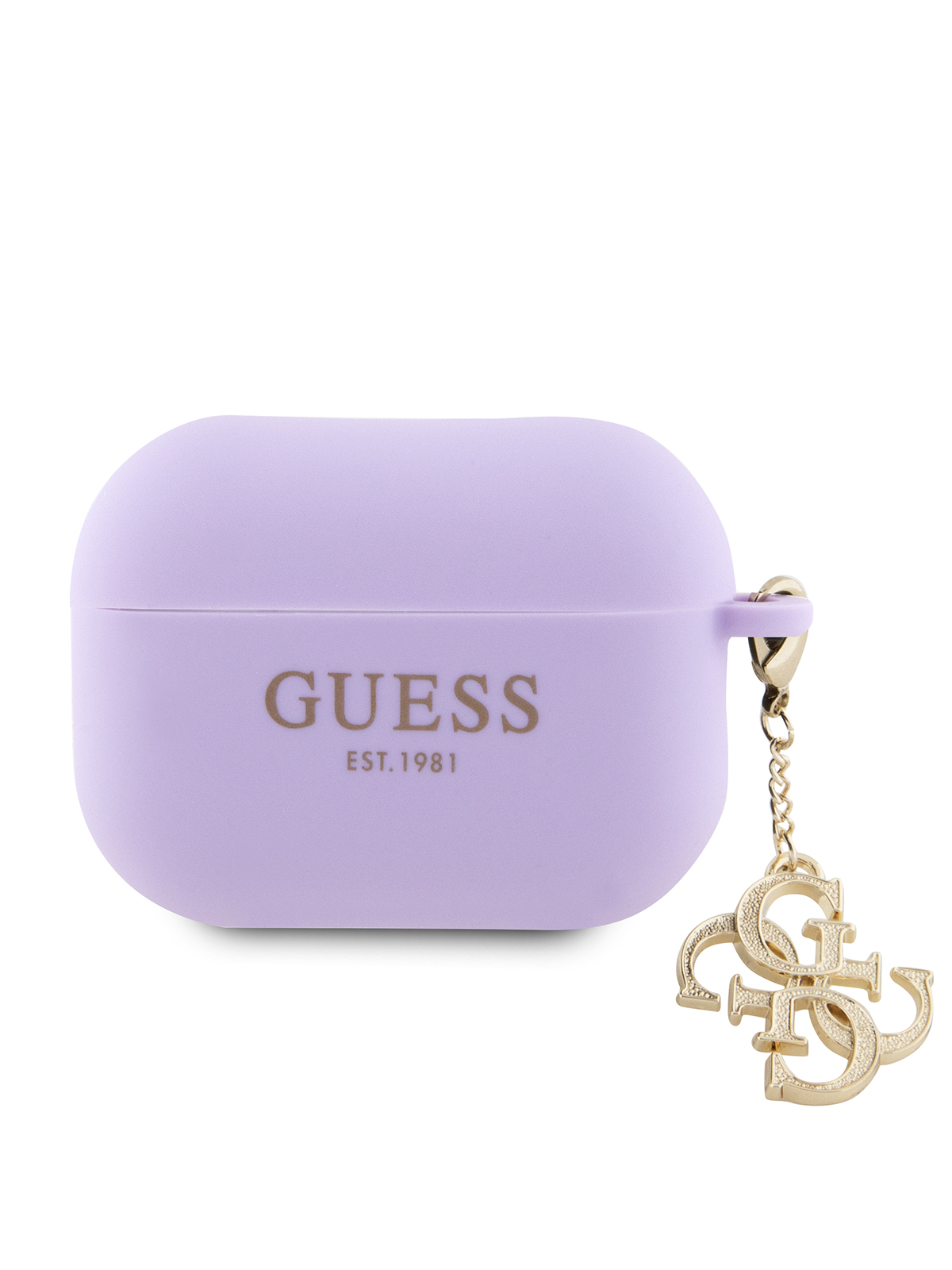 

Чехол Guess для Airpods Pro 2 with Big 4G charm Purple, Фиолетовый