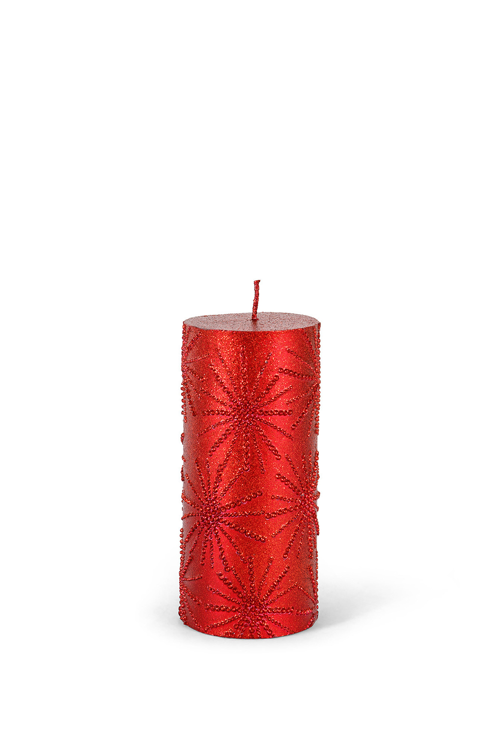 Свеча COINCASA красный 7x15 см