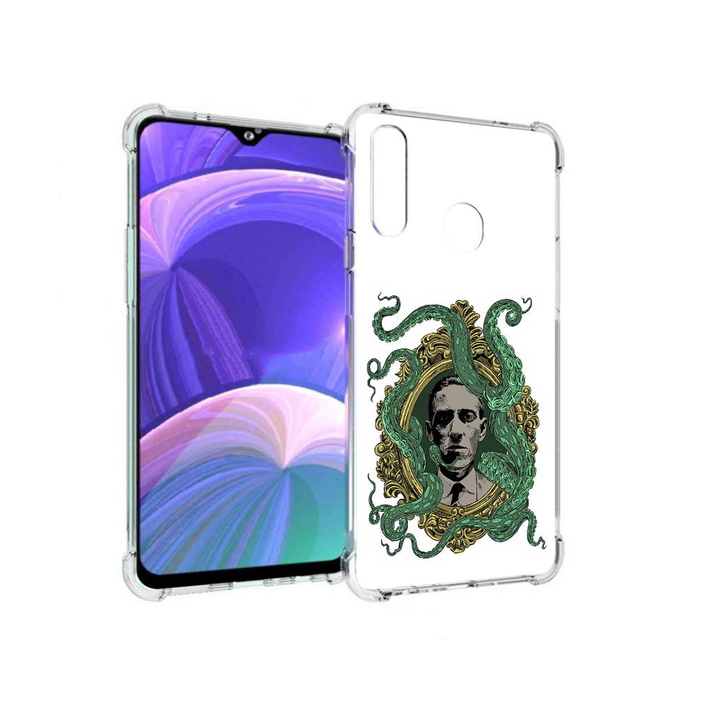 

Чехол MyPads Tocco для Samsung Galaxy A20s портрет с кракеном (PT139755.554.552), Прозрачный, Tocco
