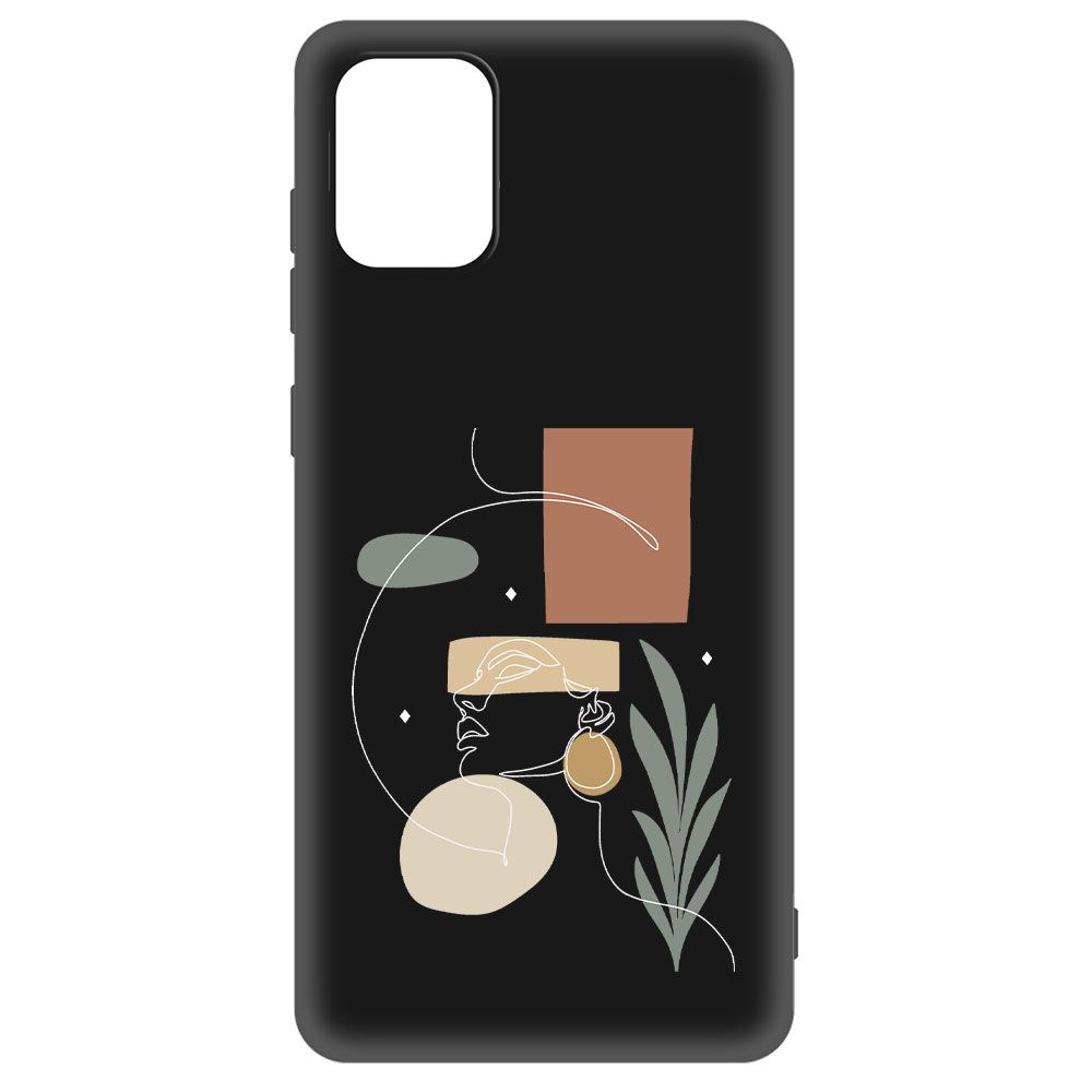 

Чехол-накладка Krutoff Soft Case Элегантность для Samsung Galaxy A71 (A715) черный