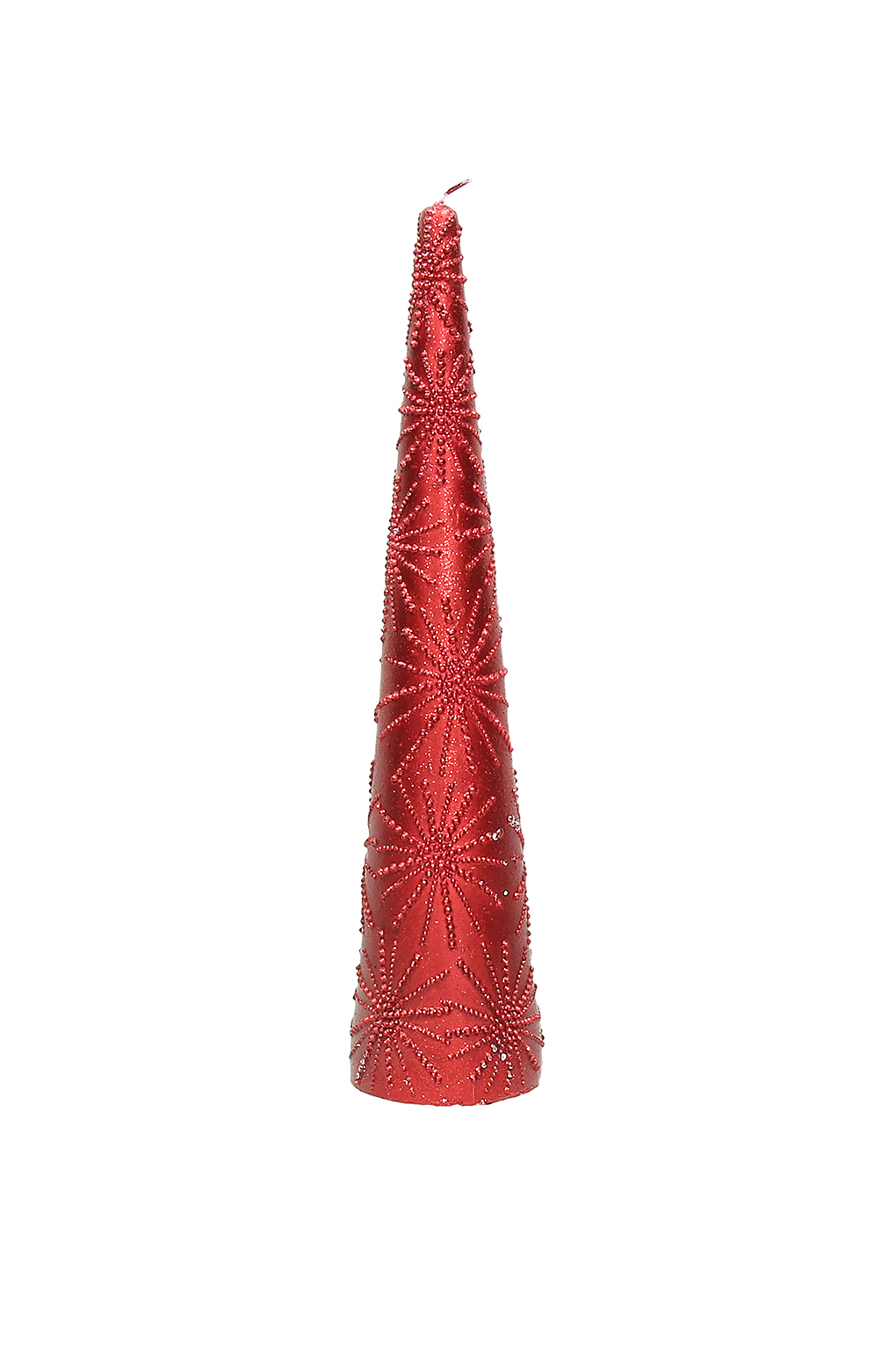 Свеча Andrea Fontebasso красный 20 см