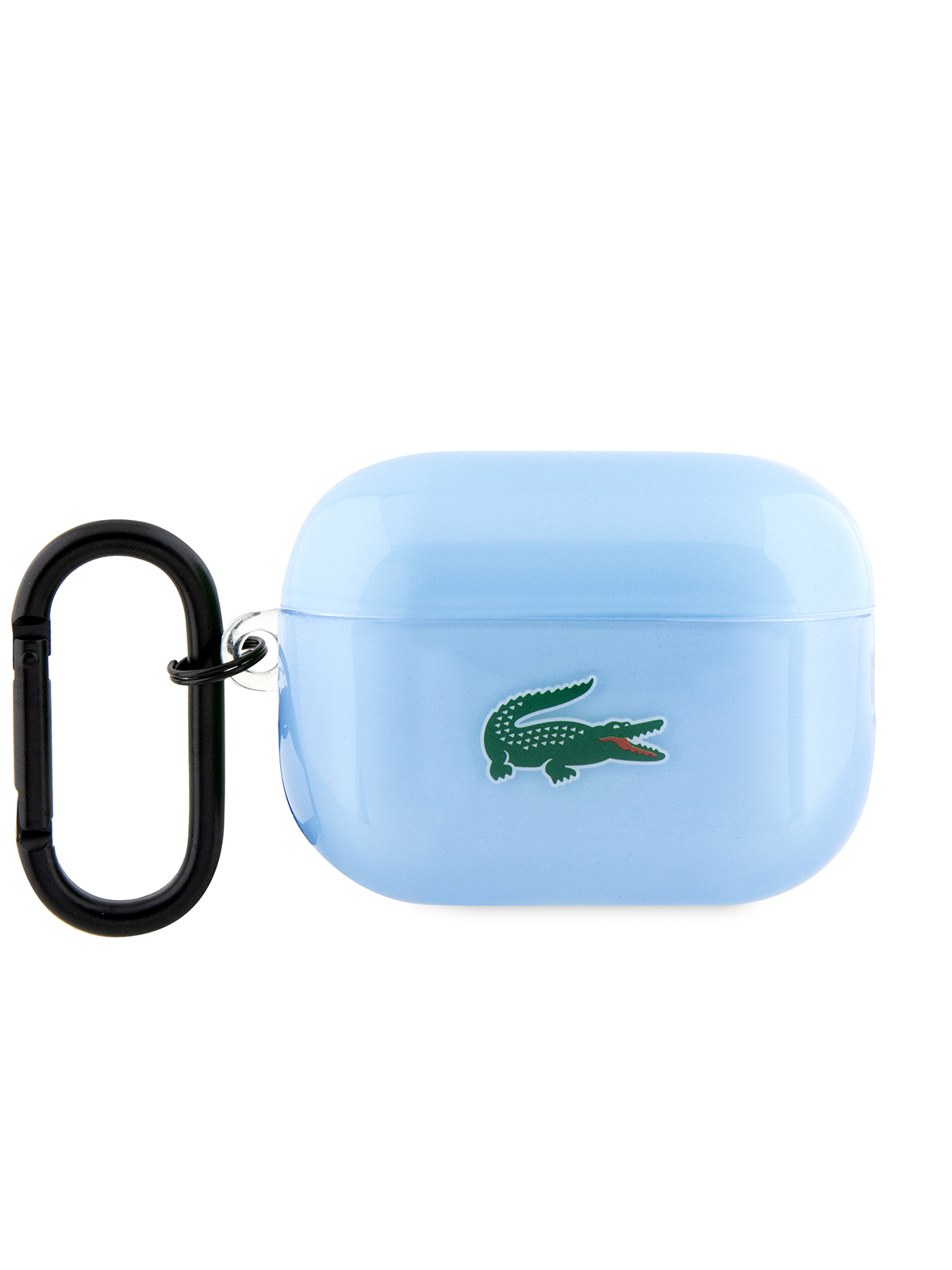 Чехол Lacoste для AirPods Pro 2 Croc Logo Transparent Light Blue