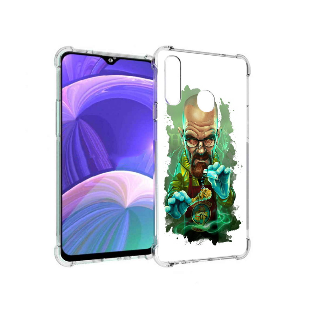 

Чехол MyPads Tocco для Samsung Galaxy A20s повар (PT139755.554.546), Прозрачный, Tocco