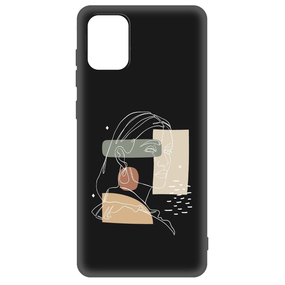 

Чехол-накладка Krutoff Soft Case Уверенность для Samsung Galaxy A71 (A715) черный