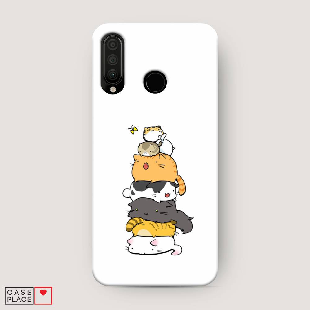 

Чехол Awog "Бутерброд из котиков" для Huawei P30 Lite