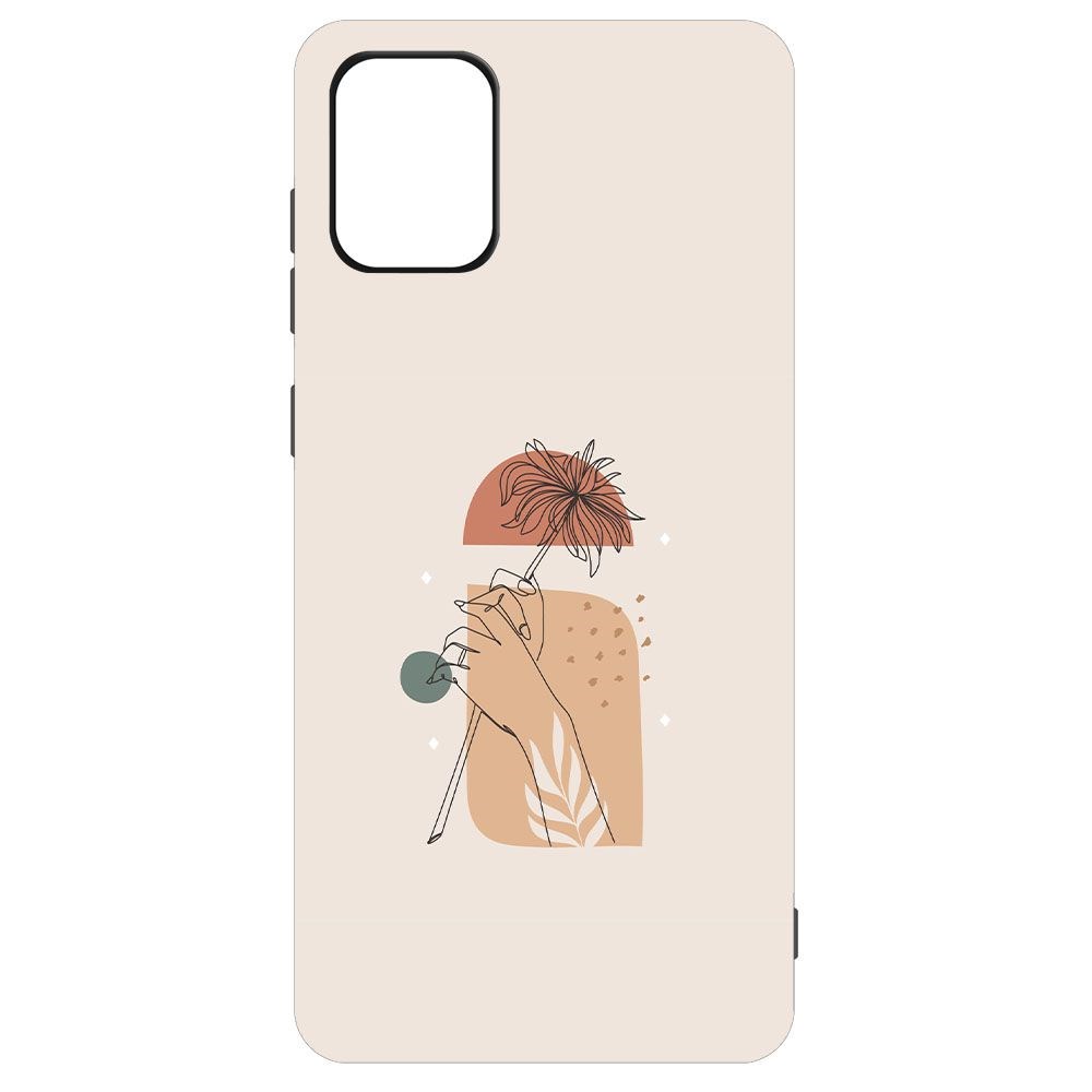 

Чехол-накладка Krutoff Soft Case Романтика для Samsung Galaxy A71 (A715) черный