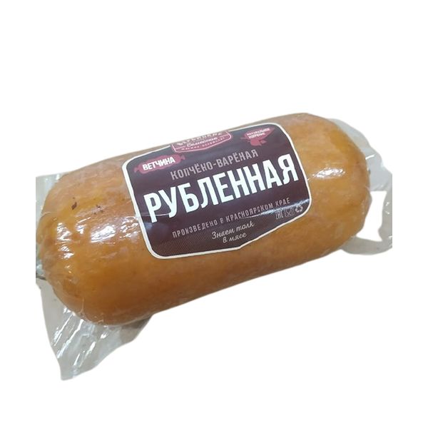 

Ветчина Вербицкие Рубленная варено-копченая 450 г