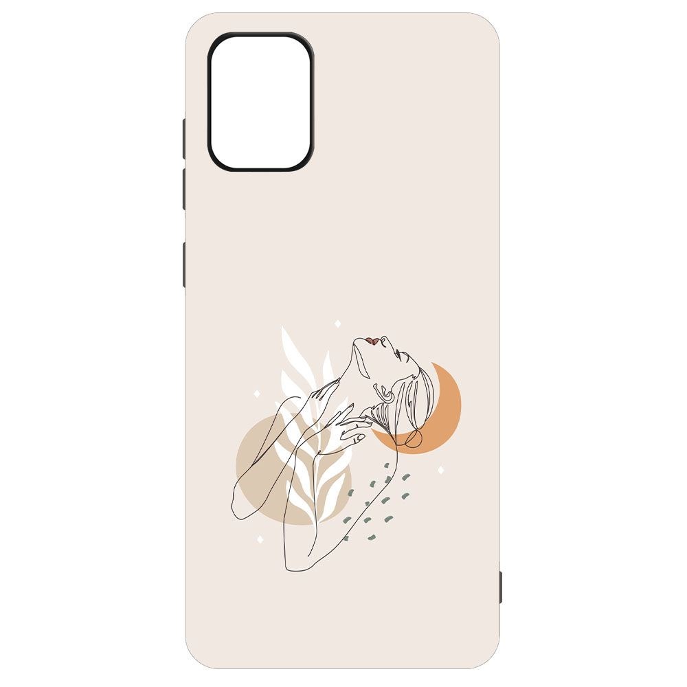 

Чехол-накладка Krutoff Soft Case Женственность для Samsung Galaxy A71 (A715) черный
