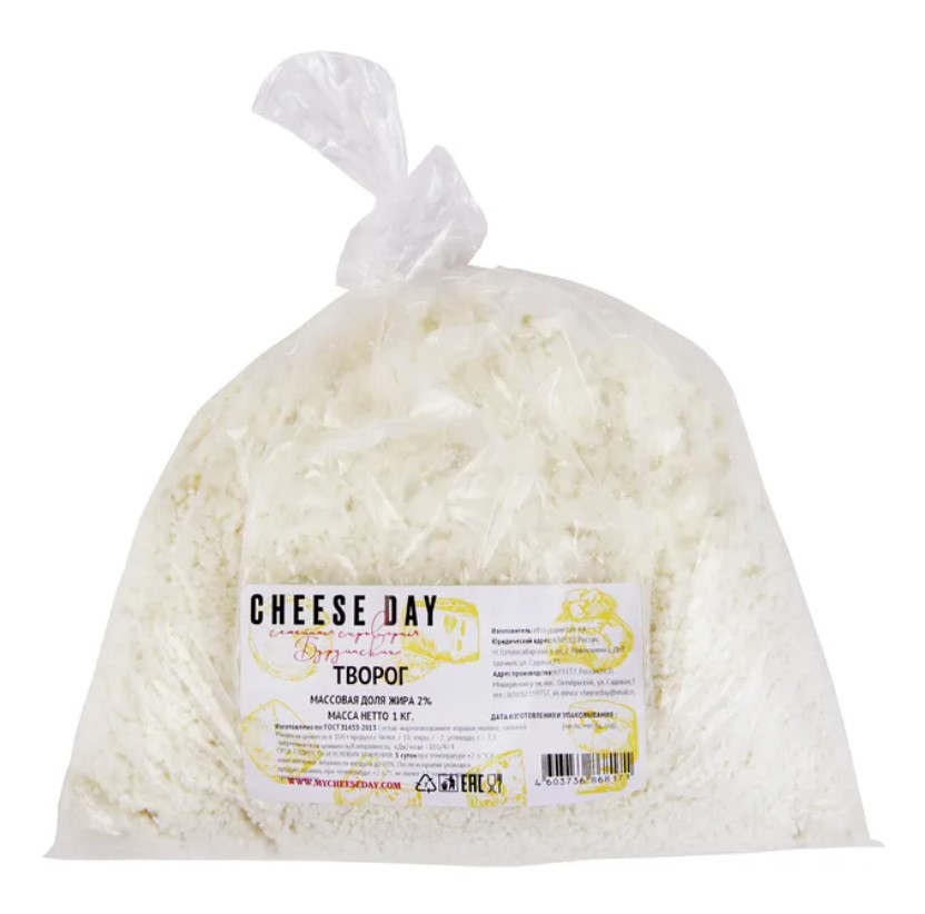 

Творог рассыпчатый Cheese Day 5% 500 г