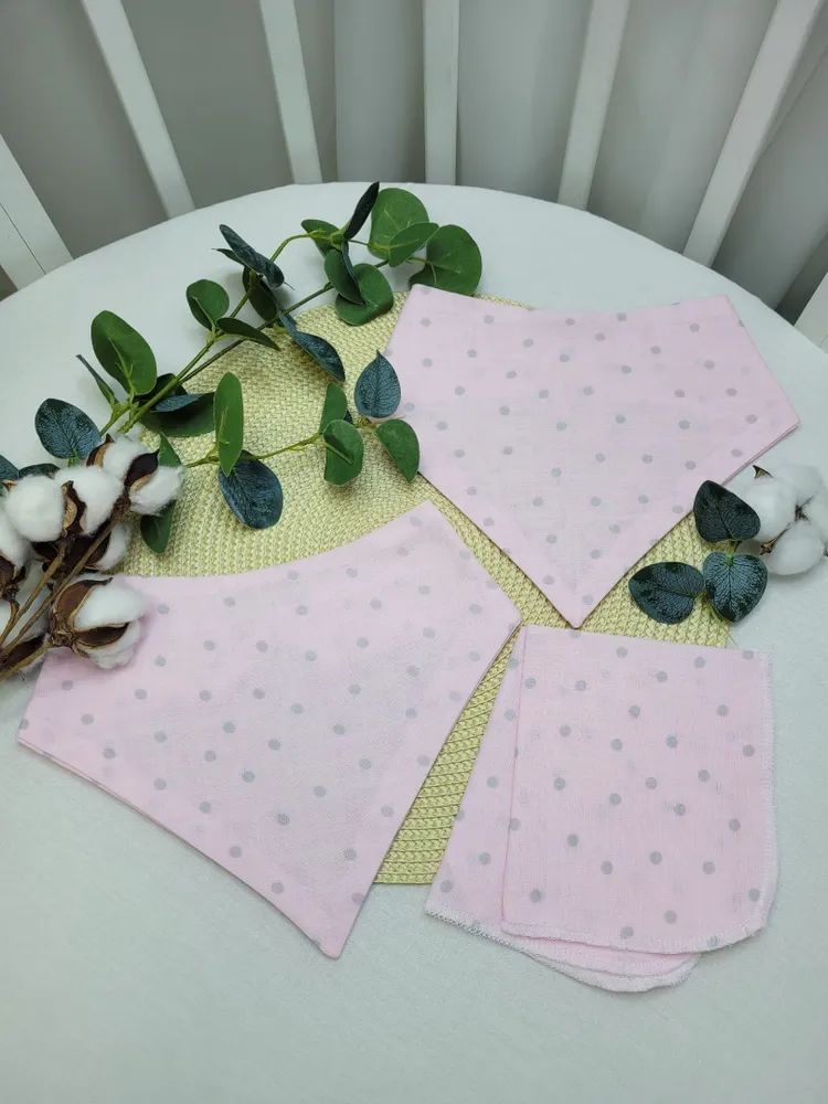 Нагрудники муслиновые 