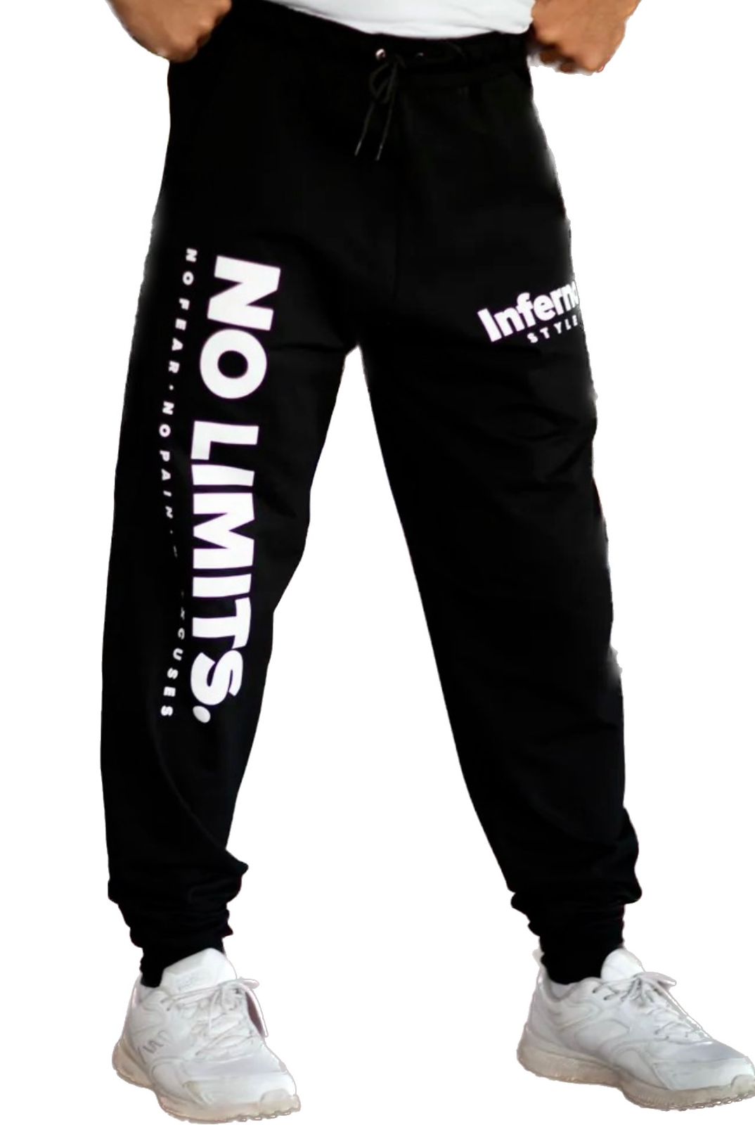 

Спортивные брюки мужские INFERNO style Б-001-002-01 черные S, Черный, Б-001-002-01