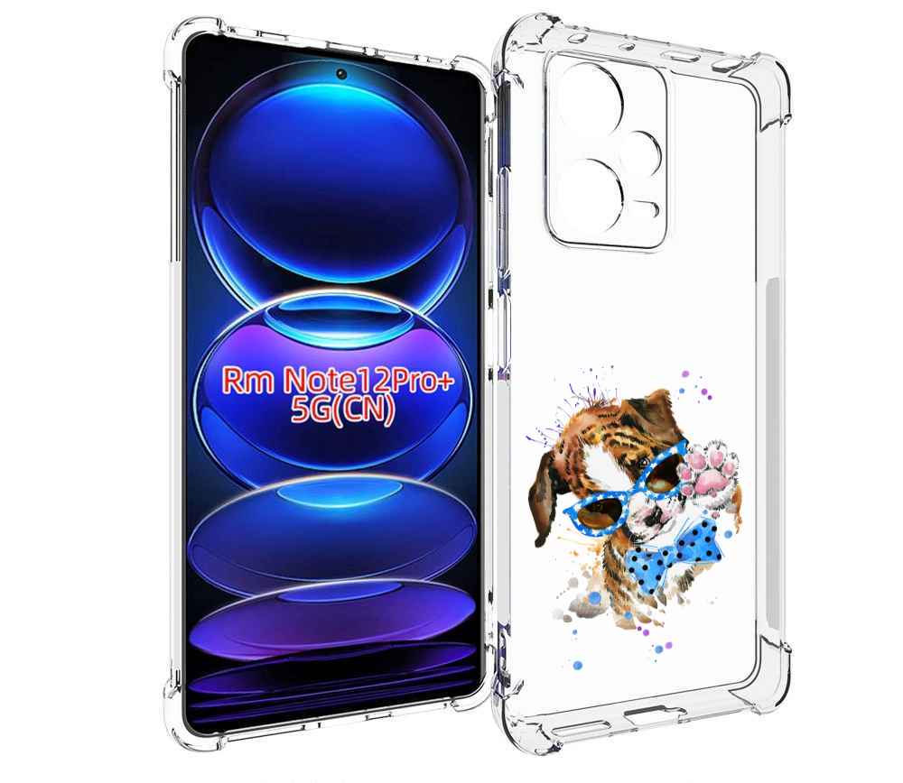 

Чехол MyPads лапочка для Xiaomi Redmi Note 12 Pro + Plus, Прозрачный, Tocco