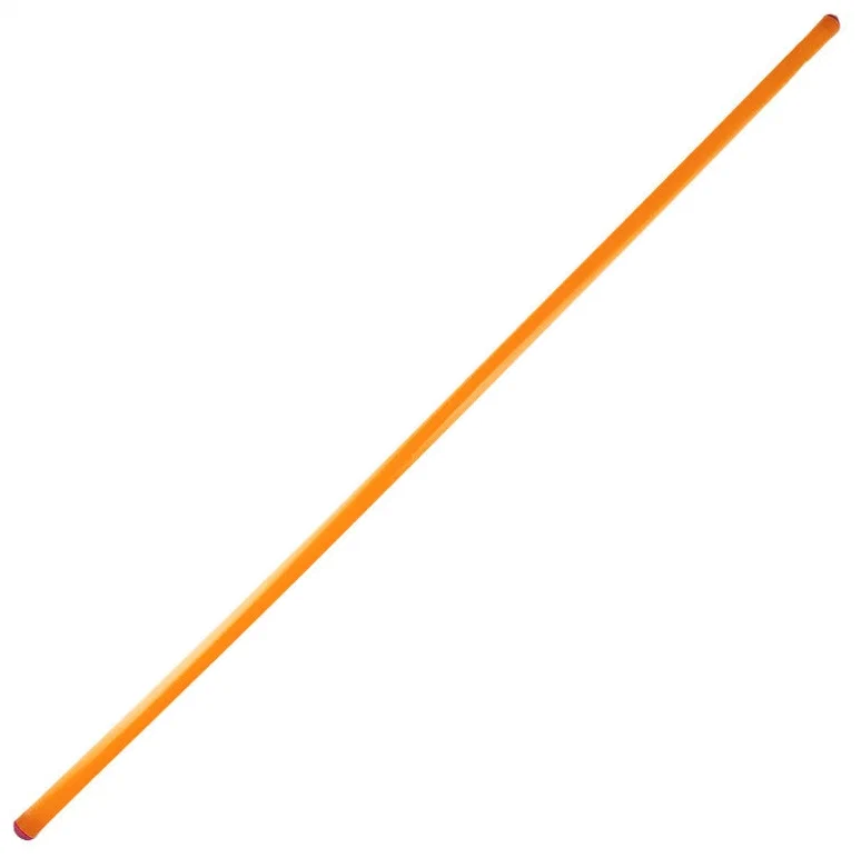 Штанга для конуса (КТ), арт.MR-S120, длина 120 см, диаметр 2.4 см, жесткий пластик, оранже