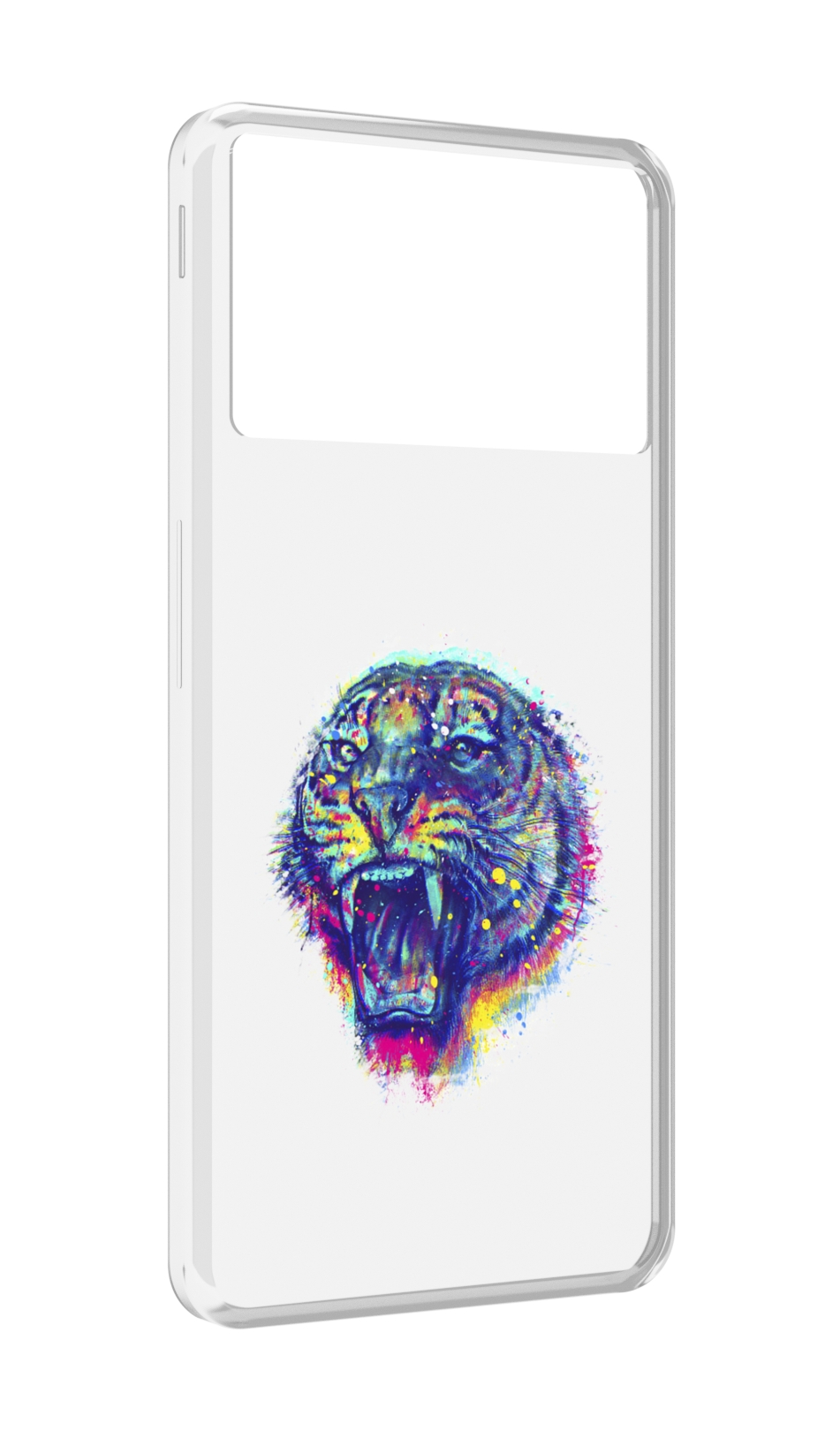 

Чехол MyPads Тигр 2 для ZTE Nubia Z40S Pro, Прозрачный, Tocco
