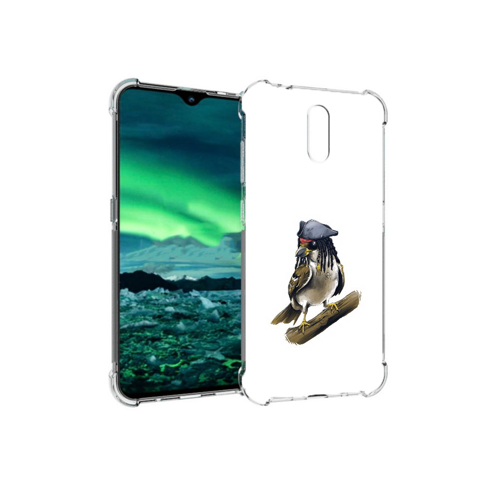 

Чехол MyPads Tocco для Nokia 2.3 Джек воробей (PT142254.97.65), Прозрачный, Tocco