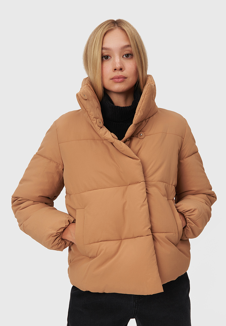 

Куртка женская Modis M212W00296 коричневая S