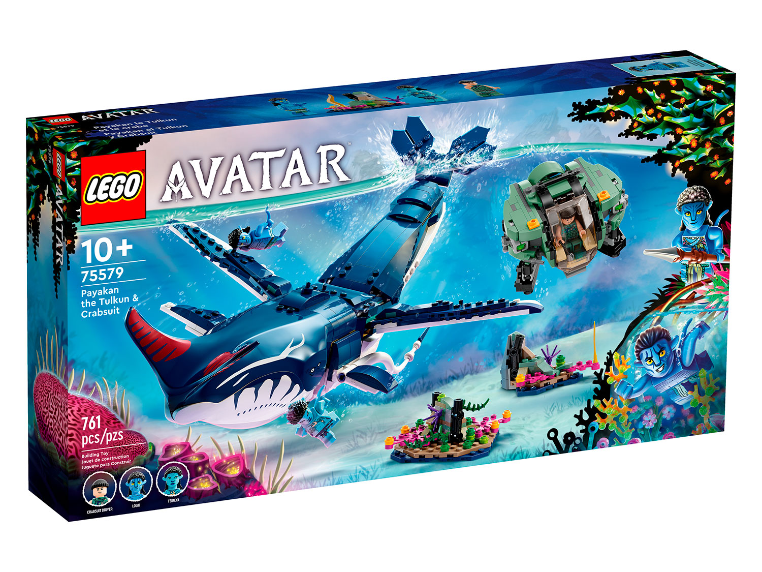 Конструктор LEGO Avatar  Тулкун, Пайякан и «Краб», 761 деталь, 75579 lego avatar тулук паякан и крабсьют 75579
