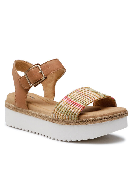 

Сандалии Lana Shore 26164475 Clarks Коричневый 38 EU, Lana Shore 26164475