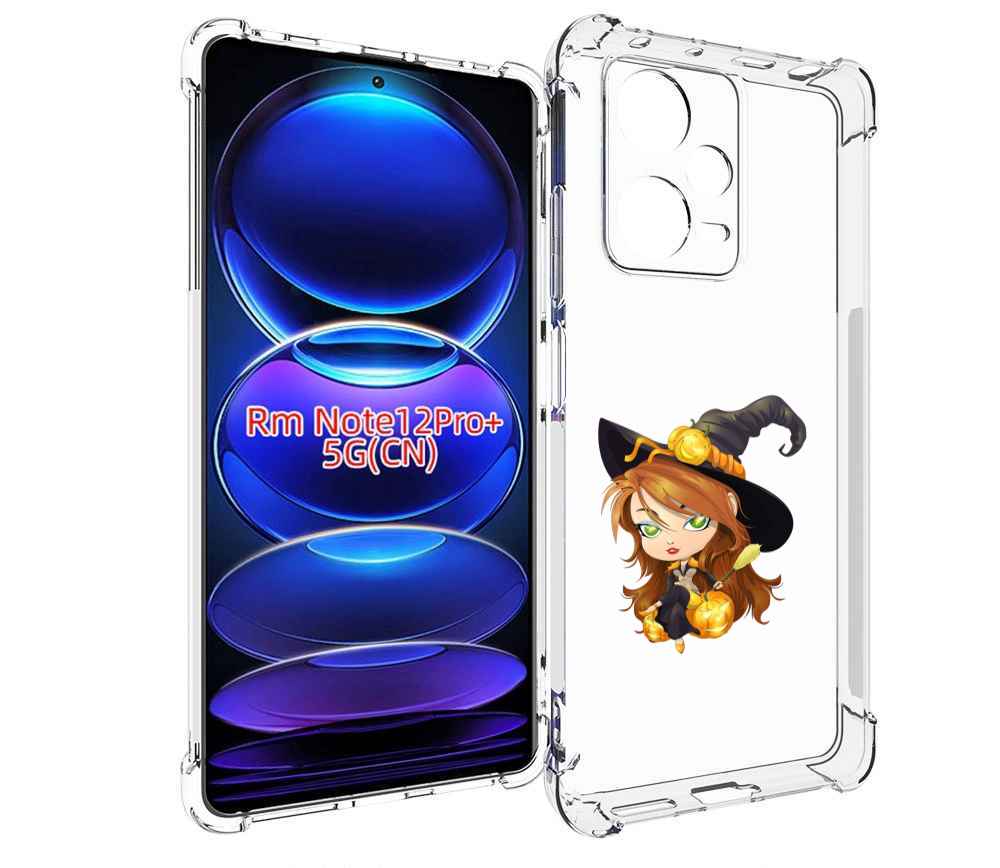 

Чехол MyPads Ведьмочка для Xiaomi Redmi Note 12 Pro + Plus, Прозрачный, Tocco