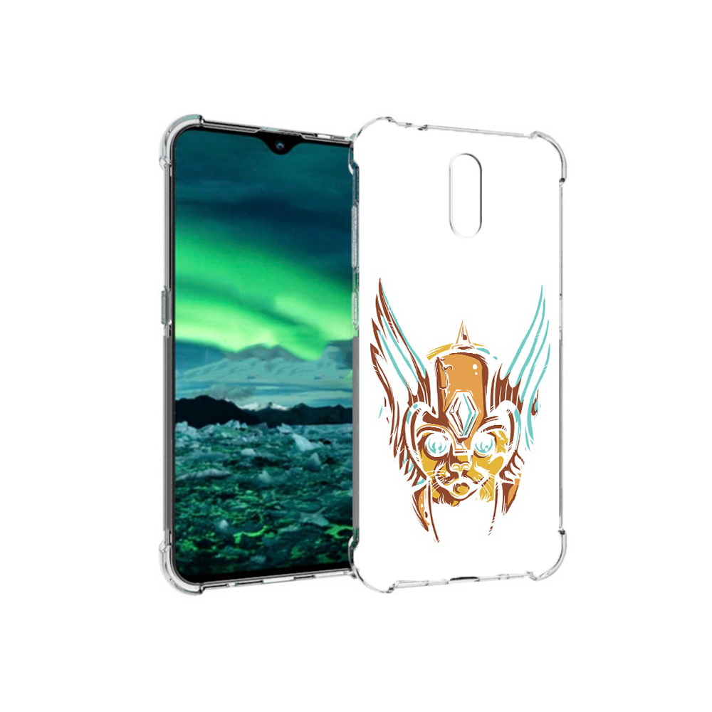 

Чехол MyPads Tocco для Nokia 2.3 тор абстракция (PT142254.97.644), Прозрачный, Tocco