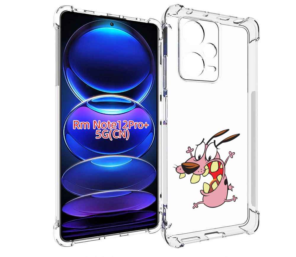 

Чехол MyPads зубастый бобик для Xiaomi Redmi Note 12 Pro + Plus, Прозрачный, Tocco