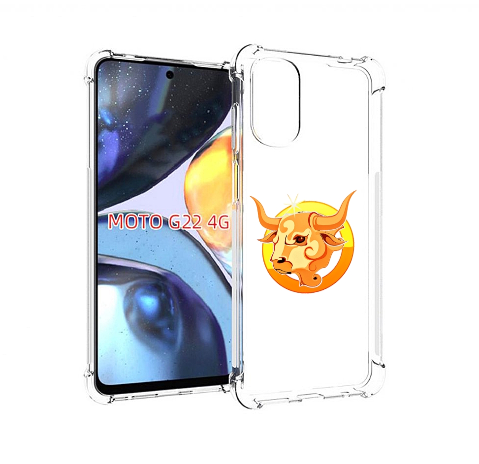 

Чехол MyPads знак-зодиака-телец-6 для Motorola Moto G22 4G, Прозрачный, Tocco