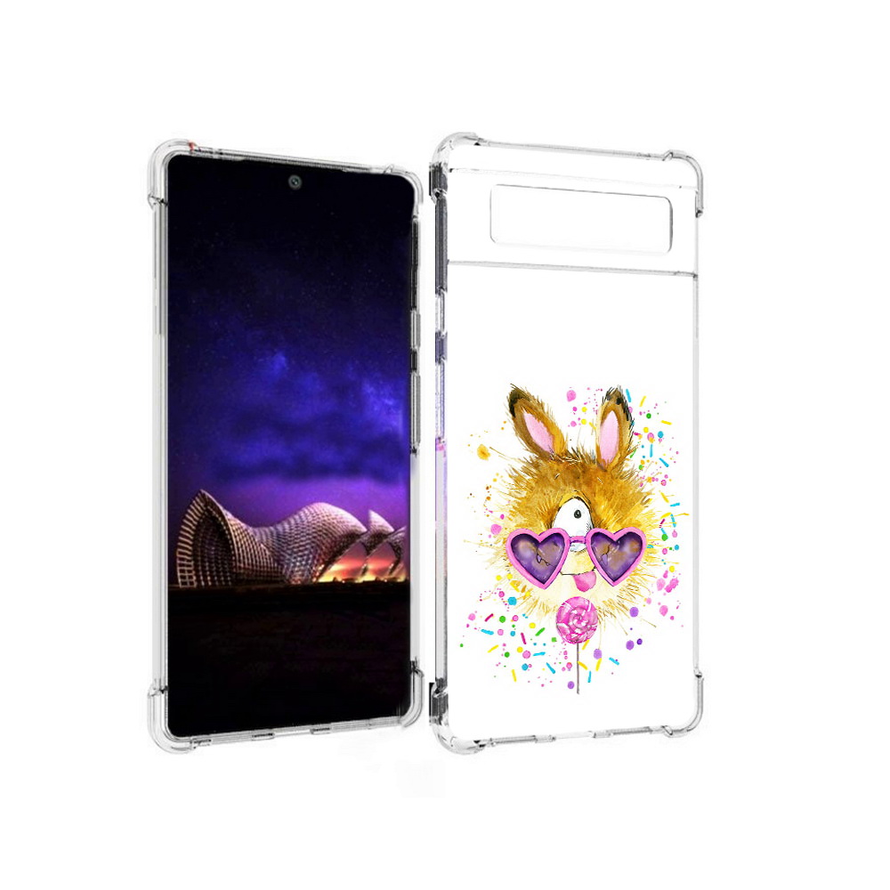

Чехол MyPads Tocco для Google Pixel 6 Чупя, Прозрачный, Tocco