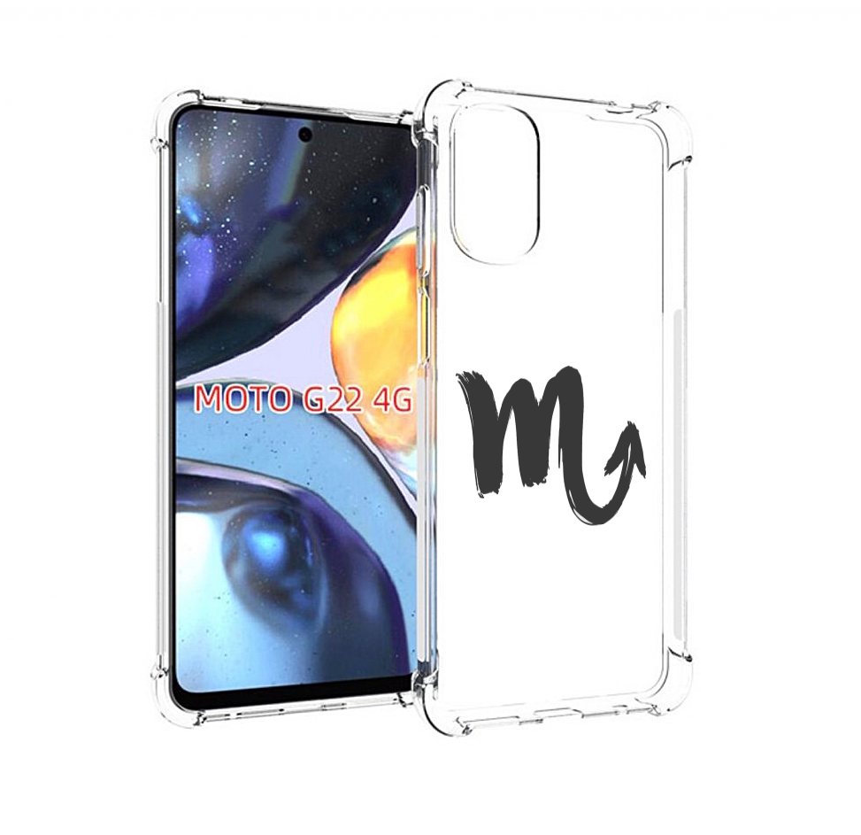 

Чехол MyPads знак-зодиака-скорпион-7 для Motorola Moto G22 4G, Прозрачный, Tocco