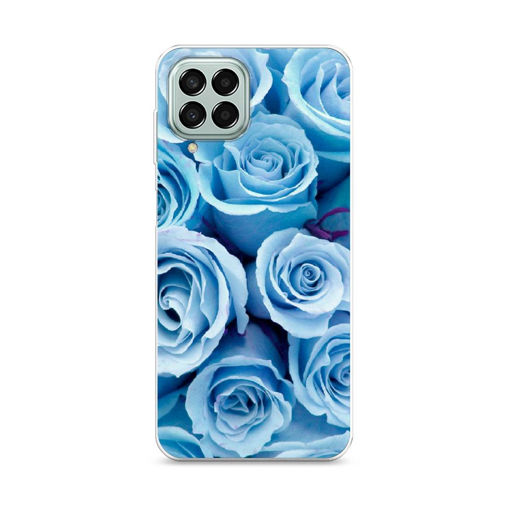 

Чехол Awog на Samsung Galaxy M33 / Самсунг M33 "Лазурные розы", Разноцветный, 2105650-8