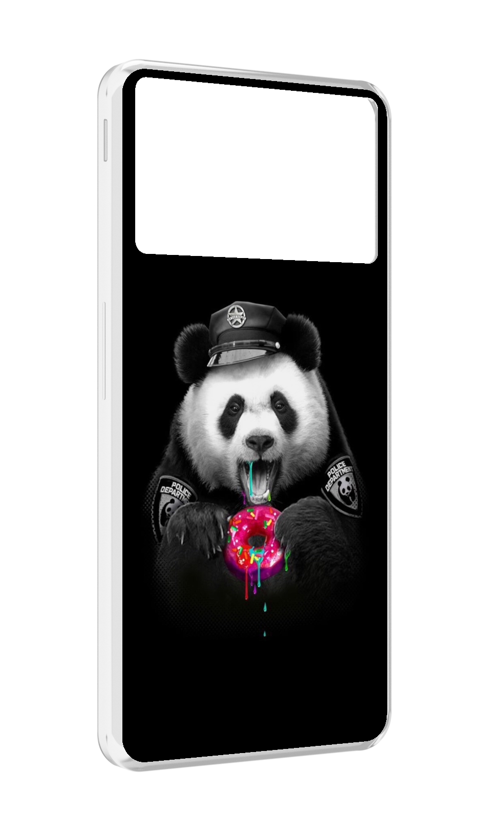 

Чехол MyPads Панда-с-пончиком для ZTE Nubia Z40S Pro, Прозрачный, Tocco